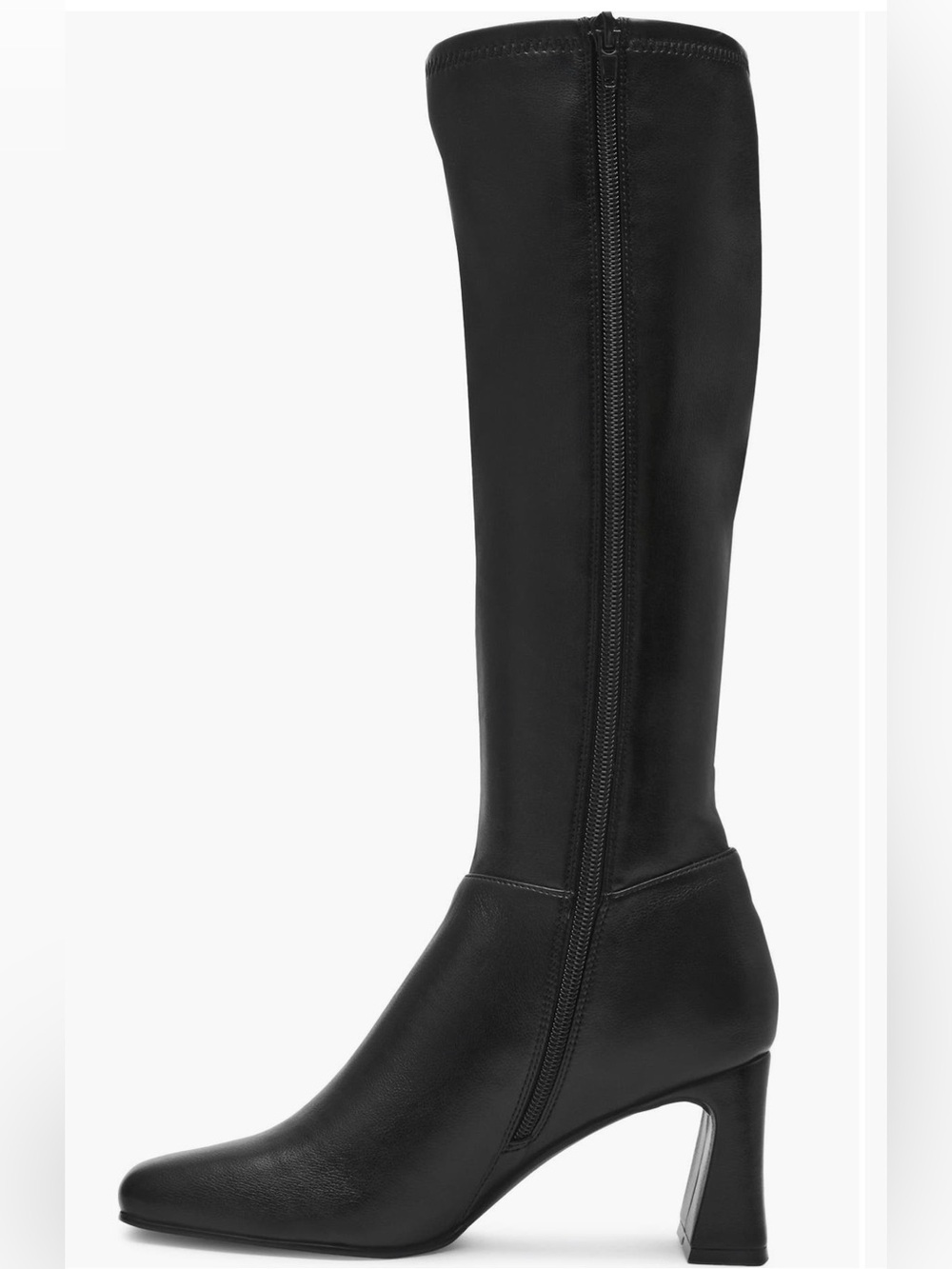 Steve Madden Hunny Knee High Boots Women’s Black Block Heel Tall Boots NWT - Picture 7 of 8